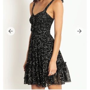 BNWT BLACKMILK Pictures in the Sky Sweet Tie Strap XL